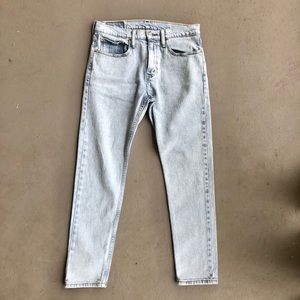 Men’s Levi’s 512 slim taper jeans light wash 31x30